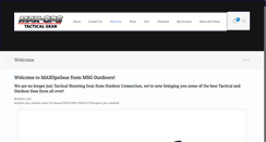 Desktop Screenshot of maxopsgear.com